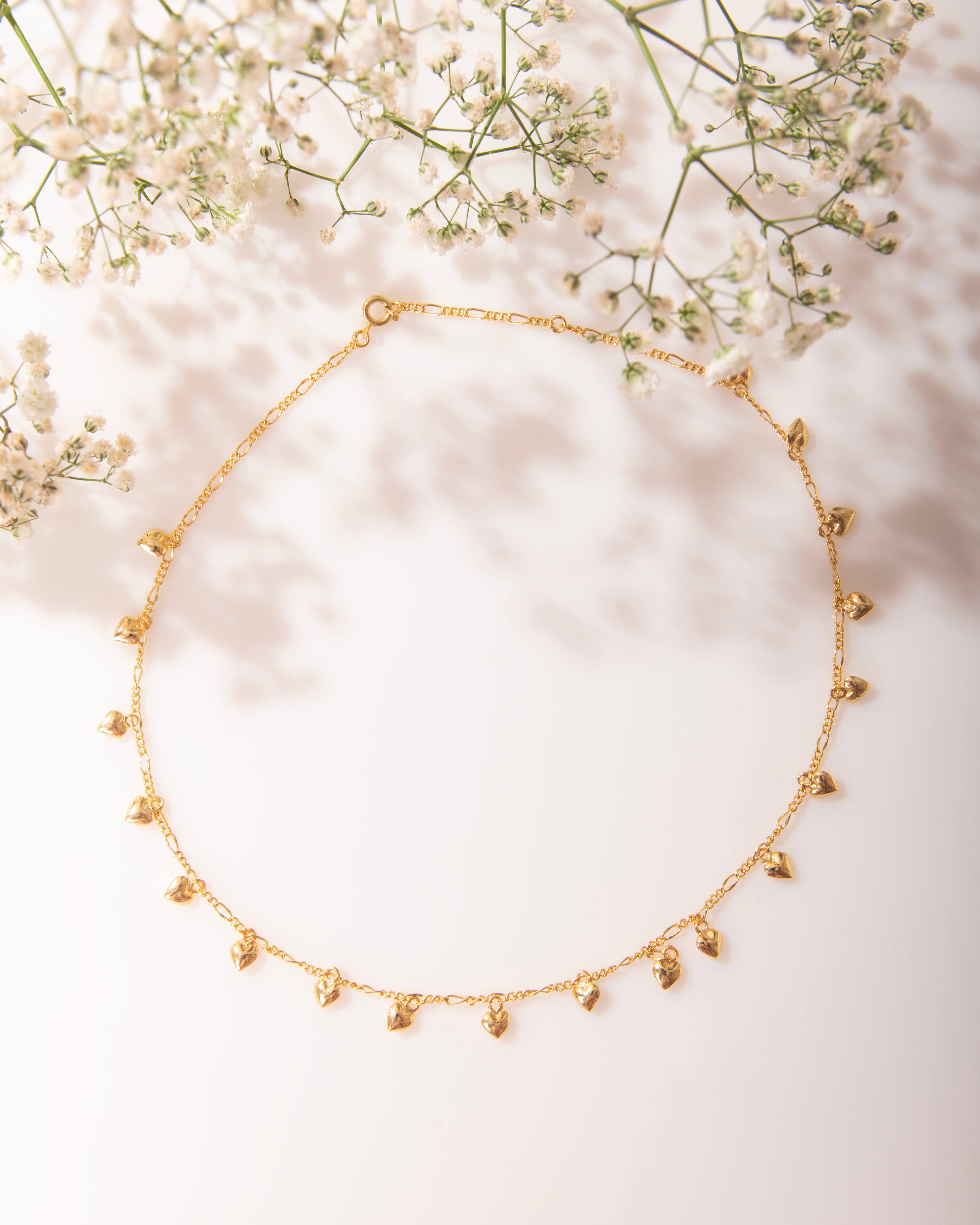 18K Gold Plated Mini Heart Necklace