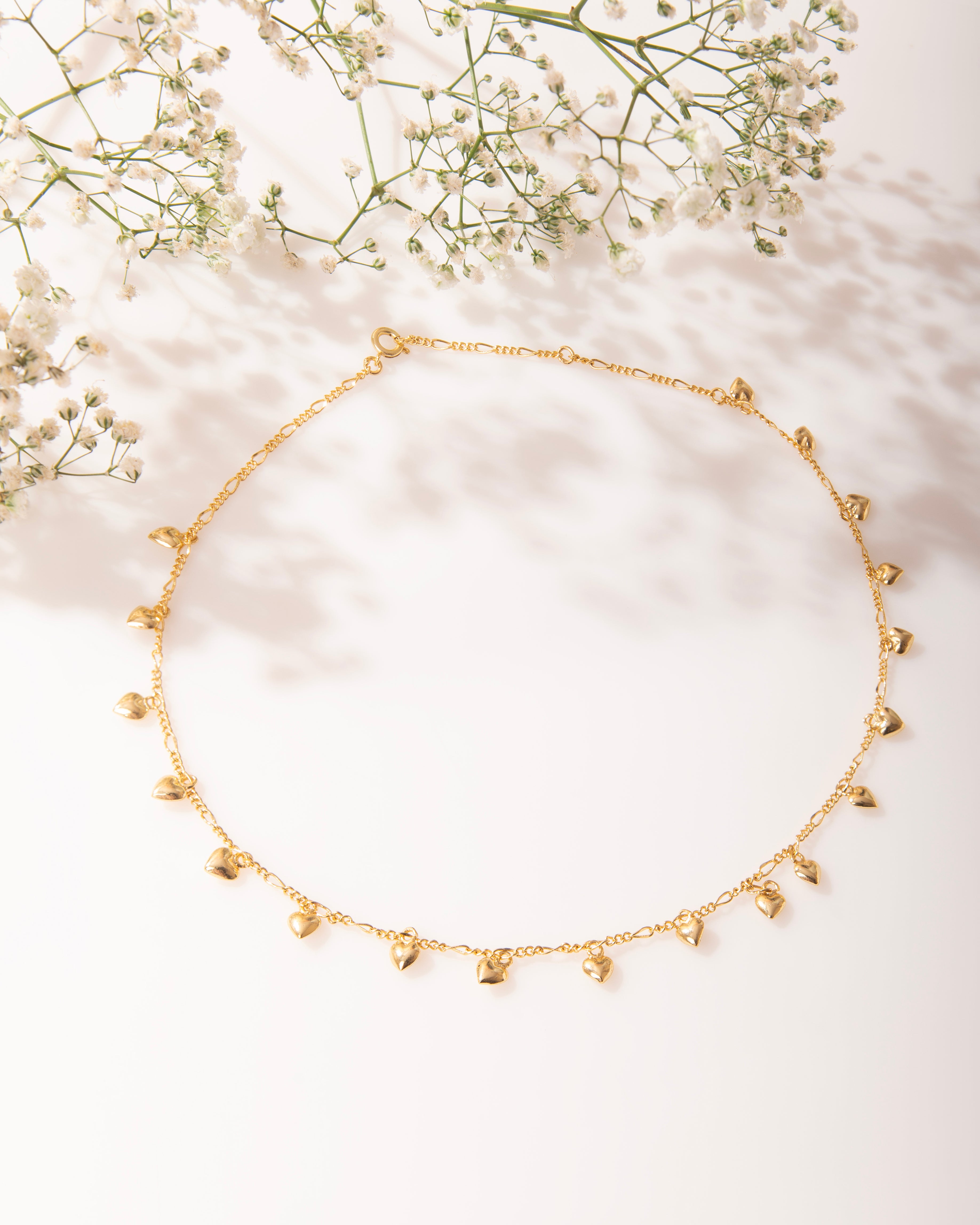 18K Gold Plated Mini Heart Necklace